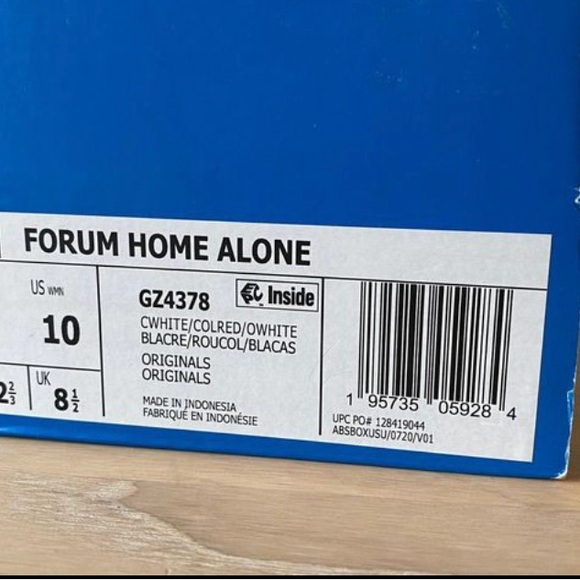 ADIDAS FORUM HOME ALONE 1 SHOES - Picture 6 of 6